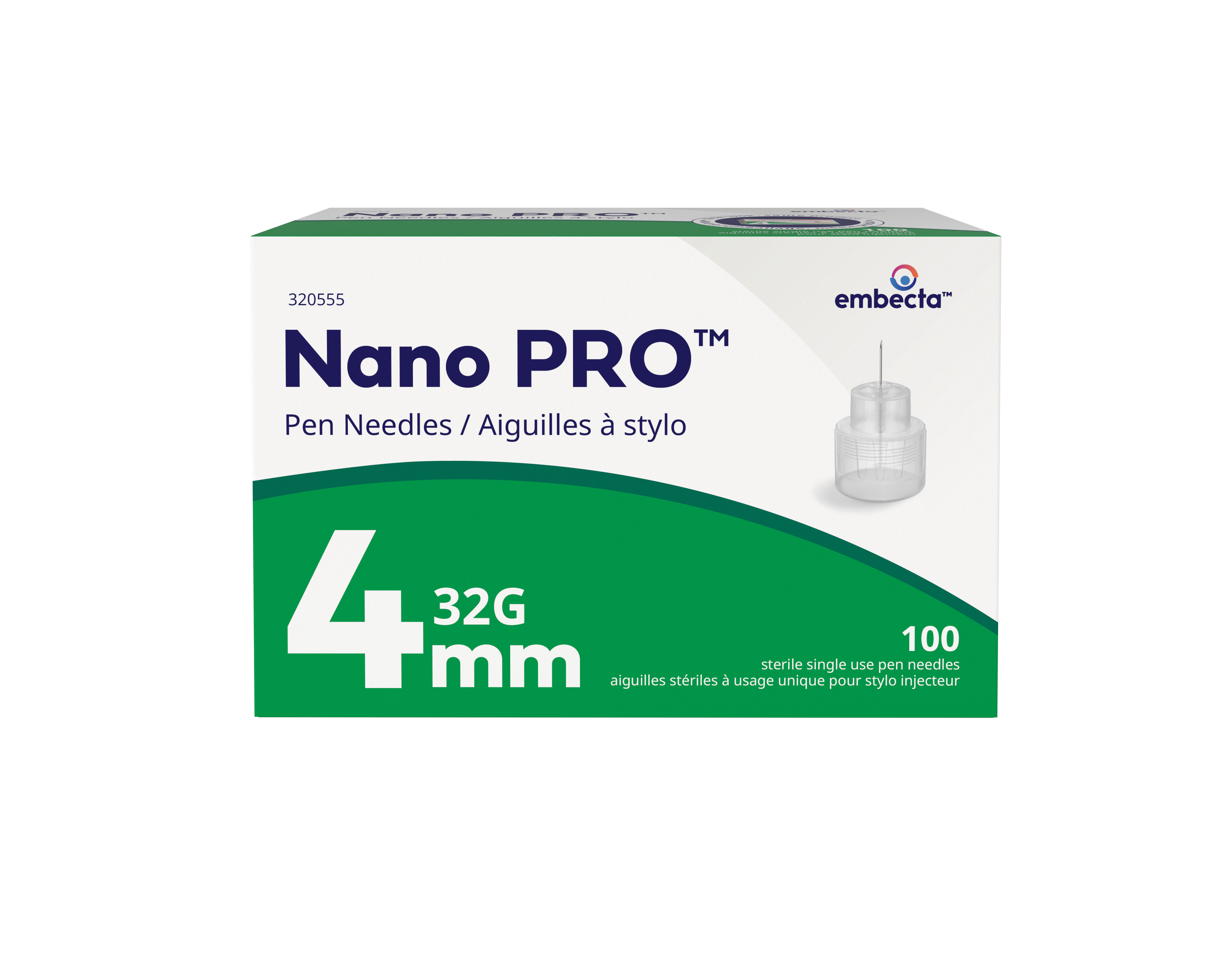 Nano Pro Pen Needles 4mm 32G