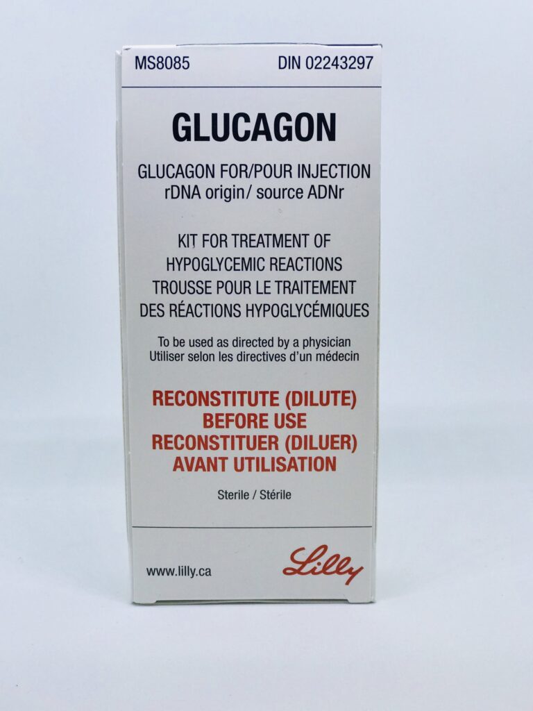 Glucagon Injection DIN02243297 Diabetes Depot